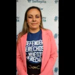 Yessika Hoyos participó en el proceso como representante de las víctimas. Su trabajo jurídico incluyó la impugnación de la absolución inicial y el acompañamiento a los familiares de los tres campesinos. Por esa razón, la referencia al proceso judicial en el mensaje intimidatorio resulta central para comprender el contexto en el que se produjeron las amenazas, aunque no demuestra por sí misma quién las ordenó - Foto: Archivo/Paula D'Pablos
